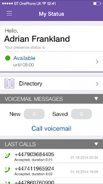 Image 1 for BT One Phone Mobile App