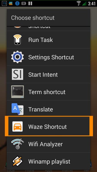 Imagen 1 para Shortcuts for Waze