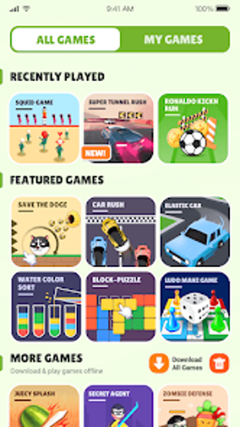 Image 0 for GameHub: Unblock Mini Gam…