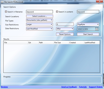 Imagen 0 para File Search Professional