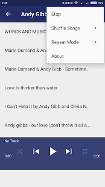 Imagen 2 para Andy Gibb Song
