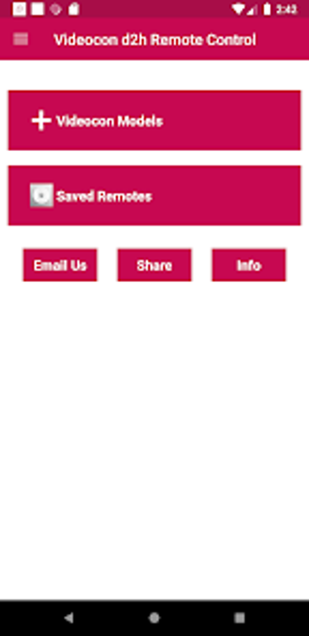 Imagen 0 para Videocon d2h Remote Contr…