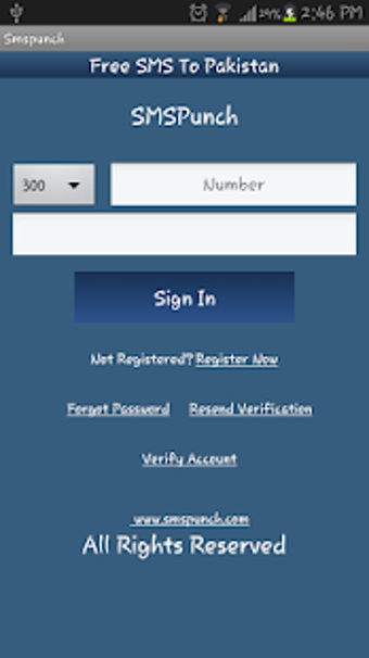 Image 1 for SMSPunch -Free SMS to Pak…
