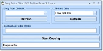 Image 0 for Copy Entire CD or DVD To …