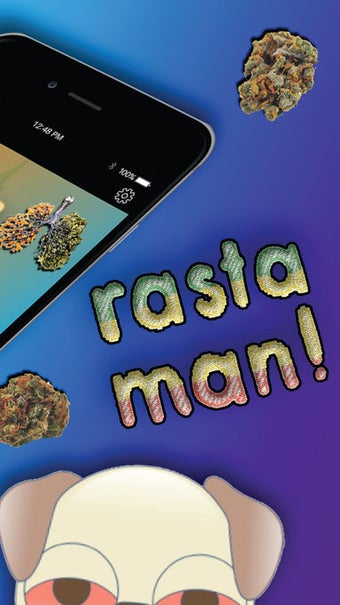 Image 1 for Vibin Weed Emoji Keyboard