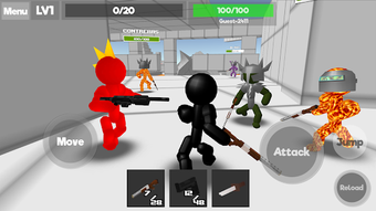 Imagen 1 para Stickman Unknown Battlegr…