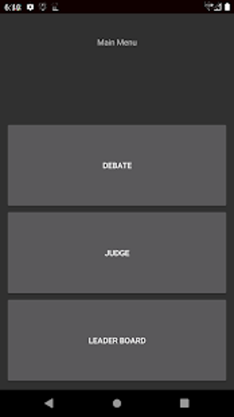 Imagen 1 para The Debate App (Early Acc…