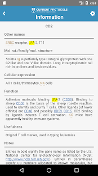 Imagen 0 para CD Antigens Information F…