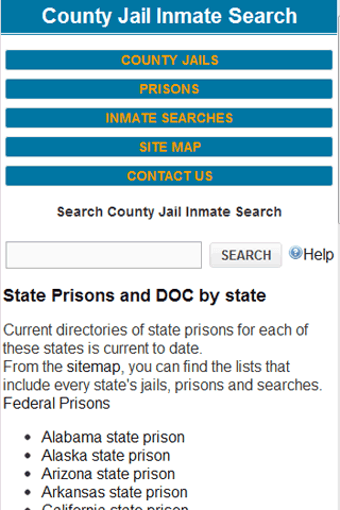 Image 0 for County Jail Inmate Search…