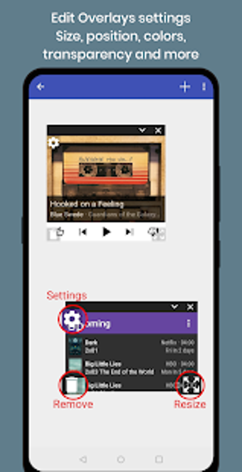 Imagen 3 para Overlays: Floating Apps M…