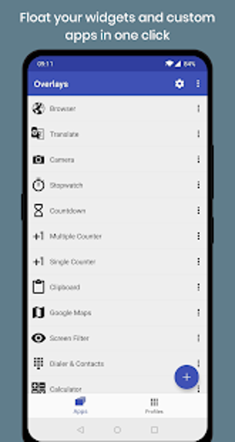Imagen 0 para Overlays: Floating Apps M…