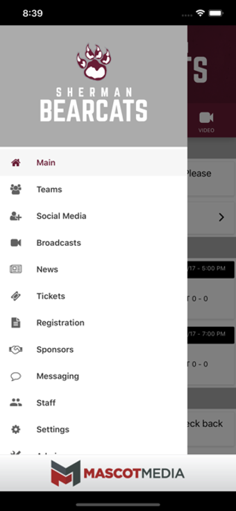 Image 0 for Sherman Bearcats Athletic…