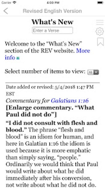 Image 1 for REV Bible App