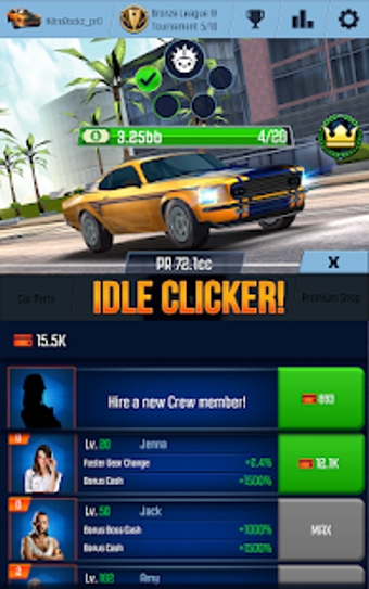 Imagen 0 para Idle Racing GO: Car Click…