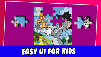 Imagen 1 para Jigsaw Tom Puzzle Jerry G…