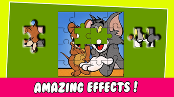 Imagen 2 para Jigsaw Tom Puzzle Jerry G…