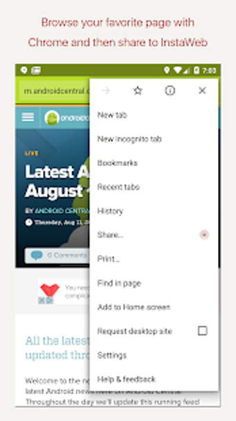 Image 0 for InstaWeb - Reader for Chr…