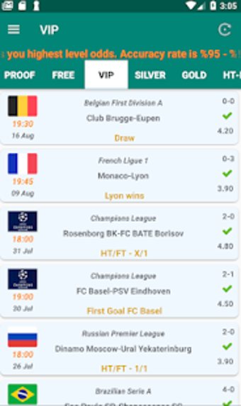 Image 1 for BAW Betting Tips (No Ads)
