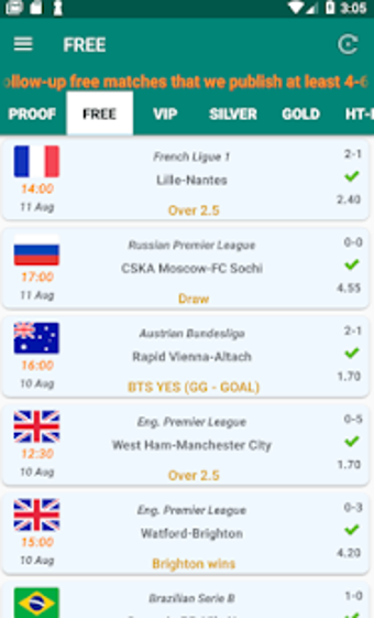 Image 3 for BAW Betting Tips (No Ads)
