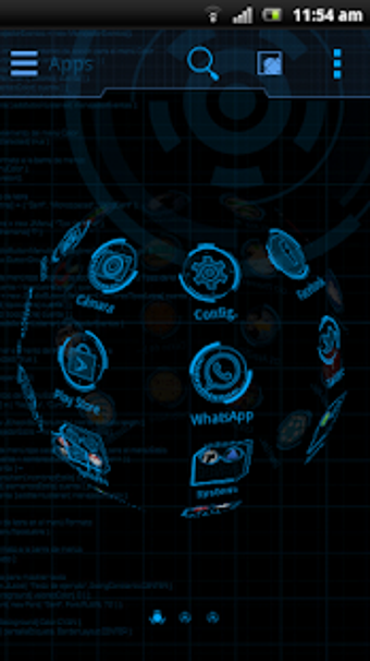 Imagen 2 para JARVIS MARK - Theme GO La…