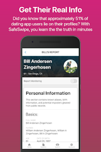 Image 3 for SafeSwipe: Background Che…
