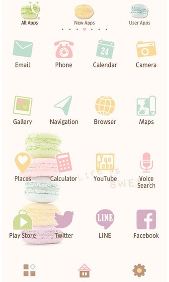 Imagen 0 para icon & wallpaper-Macarons…