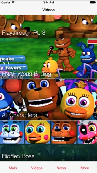 Image 1 for Cheats for FNAF World - U…