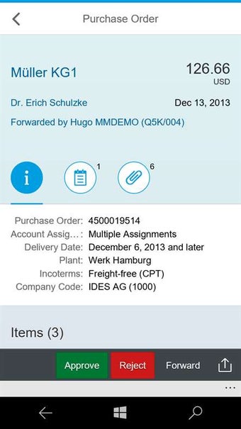 Image 3 for SAP Fiori Client for Wind…