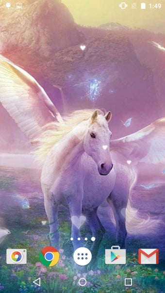 Imagen 7 para Unicorn Live Wallpaper