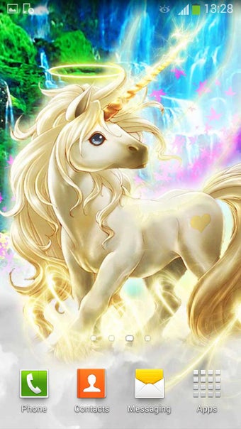 Imagen 2 para Unicorn Live Wallpaper