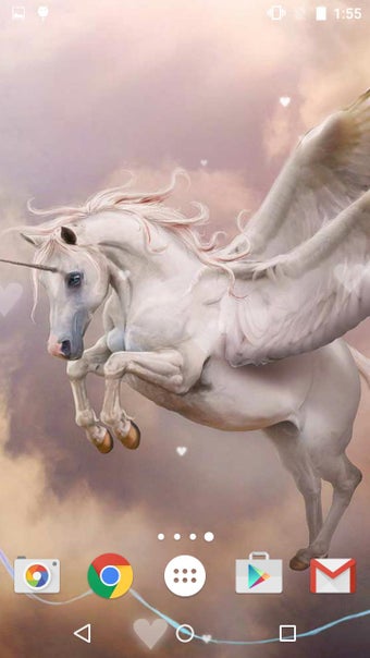 Imagen 5 para Unicorn Live Wallpaper