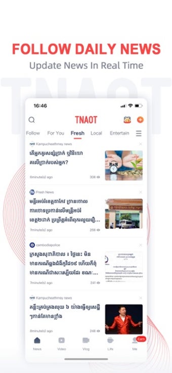 Image 0 for TNAOT-khmer Daily News