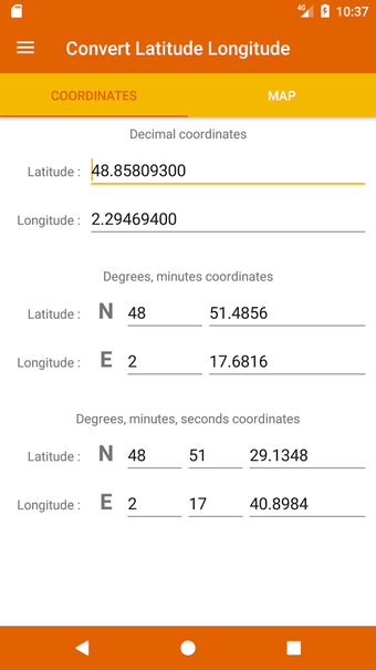 Imagen 1 para Latitude Longitude Conver…