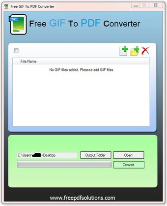 Image 0 for Free GIF To PDF Converter