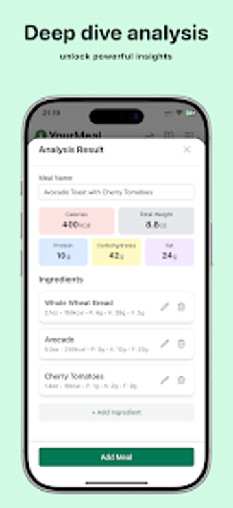 Image 0 for YourMeal: AI Calorie Trac…