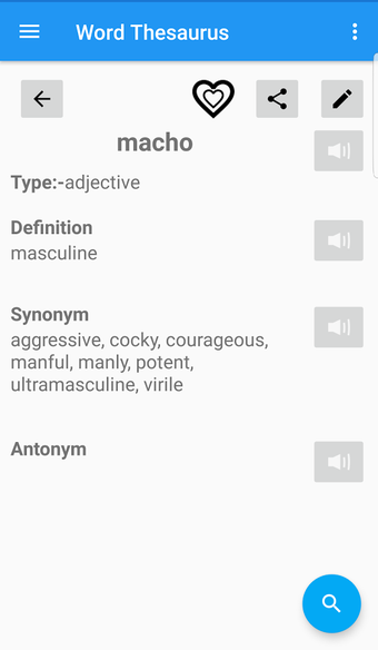Image 0 for English Thesaurus