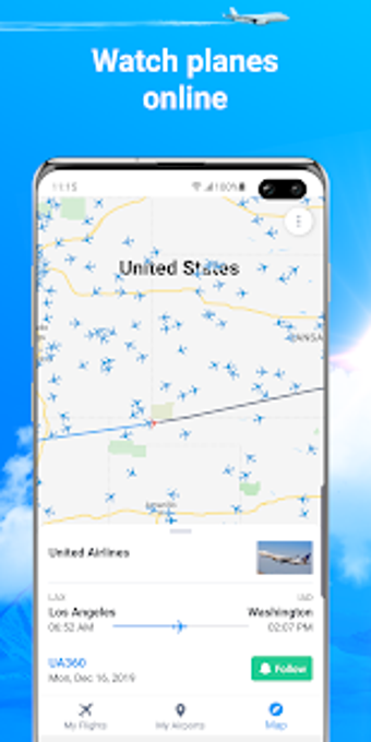 Image 1 for Planes Live - Flight Stat…