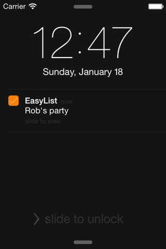 Image 0 for EasyList Items