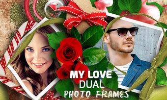 Image 0 for Couple Love Dual Photo Fr…