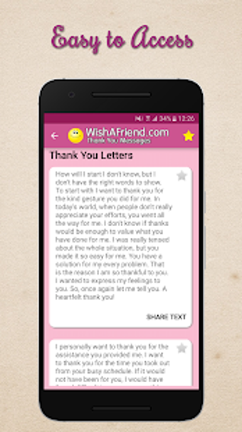 Imagen 1 para Thank You Messages, Lette…
