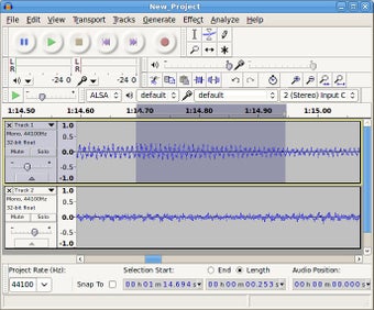 Image 0 for Audacity for Fedora (32-b…