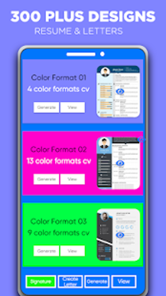 Image 1 for CV Maker App : CV Builder…