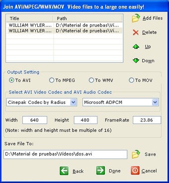 Imagen 0 para Alon Video Joiner