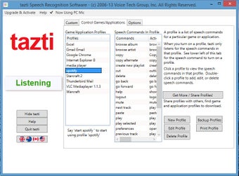 Imagen 1 para Tazti Speech Recognition …