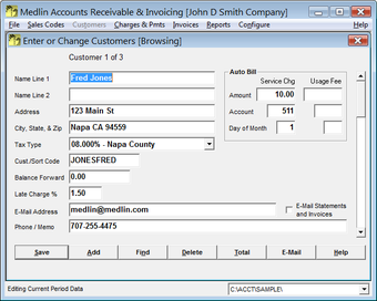Image 0 for Medlin Accounts Receivabl…