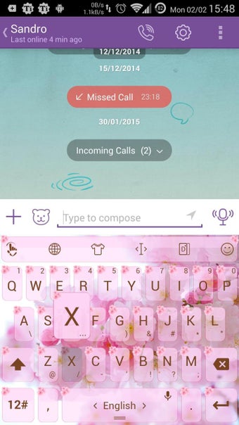 Image 1 for Theme TouchPal ValentineC…