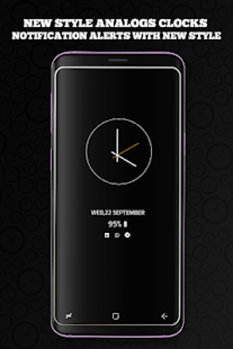 Image 0 for Amoled Photo Clock Wallpa…