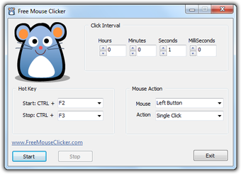 Image 0 for Free Mouse Clicker