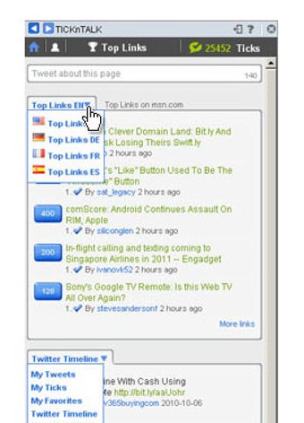 Image 0 for TICKnTALK twitter client …