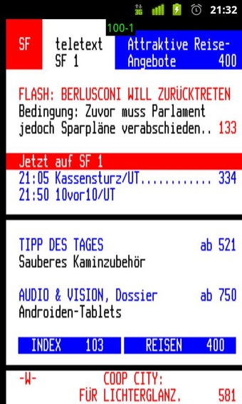 Image 1 for Teletext for Switzerland
